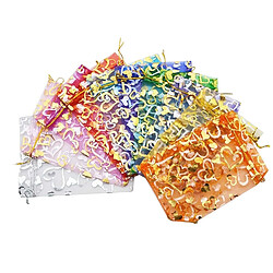 Acheter Wewoo 100 PCS Pochettes Cadeaux Sac Organza Sacs Bijoux Emballage Bonbons SacsTaille 17x23cm Bleu Ciel