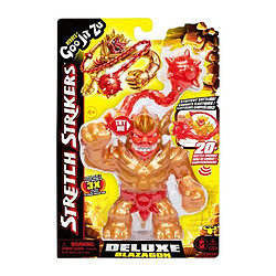 Figurine Deluxe Stretch Strikers Blazagon 11cm - HERoeS OF GOO JIT ZU - Héros guerrier sonore avec arme extensible