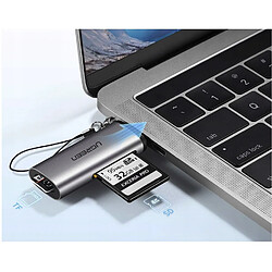 GUPBOO Lecteur de carte 2 en 1 USB-C 3.1 pour microSD + SD,JL2719