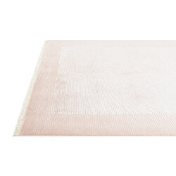 Vidal Tapis de laine 241x170 rose Darya pas cher