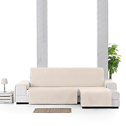 Avis Housse pour chaise longue accoudoir court droit Eysa LEVANTE Beige 100 x 110 x 240 cm