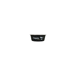 Zolux Ecuelle En Inox Happy - O 14 Cm - Noir - Pour Chien