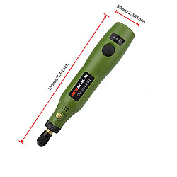 Acheter Paquet De 2 10W USB Perceuse électrique Meuleuse Ponceuse Stylo Passe-temps Outil Rotatif Fraisage