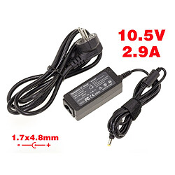 Kalea-Informatique Alimentation pour PC Portable 10.5V 2.9A embout 1.7x4.8mm - Equivalent Sony VGP-AC10V4 ou VGP-AC10V5