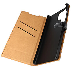 Bigben Etui Folio Wallet noir avec languette de fermeture pour Samsung Galaxy S23 Ultra 5G