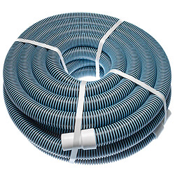 vhbw Tuyau flexible pour piscine raccord 32mm 15m pour skimmer, aspirateur, filtre - stabilisé UV, résistant au chlore