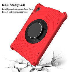 Coque en TPU avec béquille et bandoulière rouge pour votre Lenovo Tab M10 FHD REL TB-X605FC/TB-X605LC 10.1 pouces