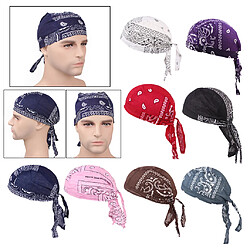 Avis Durag Skull Cap Chute De Cheveux Foulard Musulman Bandana Turban Rouge