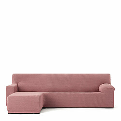 Housse pour chaise longue accoudoir long gauche Eysa JAZ Rose 120 x 120 x 360 cm