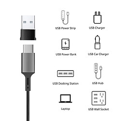 Acheter Cadorabo Convertisseur USB C vers adaptateur USB