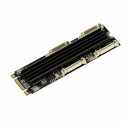 Acheter Kalea-Informatique Carte contrôleur réseau M2 4 ports LAN gigabit Ethernet