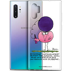 Caseink Coque Pour Samsung Galaxy Note 10+ / Plus (6.8 ) [Gel HD Collection Les Shadoks ? Design En Essayant - Souple - Ultra Fin - Imprimé en France]