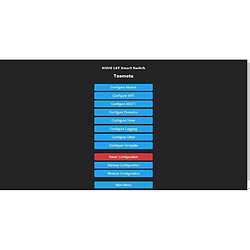 Avis Tasmota Nous L6T - Interrupteur intelligent encastrable - Esp8266 - Interrupteur domestique intelligent avec minuterie, interrupteur WiFi, relais lumineux LED 230 V - MQTT Home Assistant ioBroker