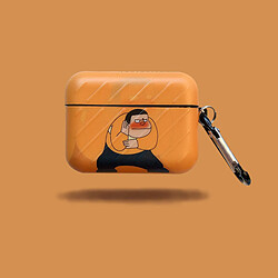 GUPBOO Airpods Coque Housse Étui Protecteur Compatible pour AirPods 3-dessin animé drôle gros tigre personnalité mâle