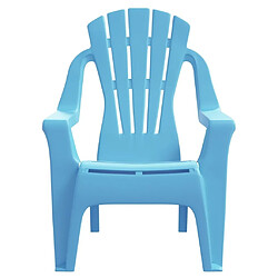 Acheter Maison Chic Lot de 2 Chaises de jardin,Fauteuil d'extérieur pour enfants bleu 37x34x44 cm PP -MN26922