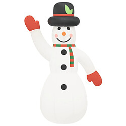 Avis vidaXL Bonhomme de neige gonflable de Noël avec LED 805 cm