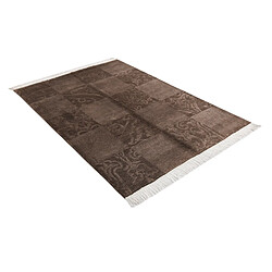 Vidal Tapis de laine 183x124 brun Darya