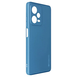 Avizar Coque pour Xiaomi Redmi Note 12 Pro 5G et 12 Pro Plus Silicone mate Bleu Nuit