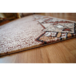 RUGSX TAPIS DE COULOIR BCF BARYTON beige 100 cm 100x500 cm