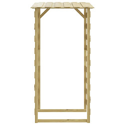 Avis vidaXL Pergolas avec toits 4 pcs 100x90x200 cm Bois de pin imprégné