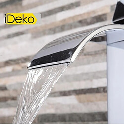 Acheter iDeko® Robinet salle de bain Mitigeur lavabo cascade & Flexible