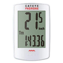 Compteur CatEye PA100W Padrone blanc