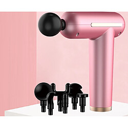 MINI USB Massage Pistolet Muscle Relaxation Matériel de massage Équipement de Membrane Membrane Colembrane Grab Instrument Fascia Gun-2 # -pink