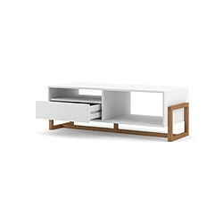 Avis VIVALDI Table basse - OSLO - 120 cm - blanc mat - style moderne