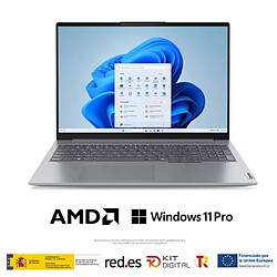 Ordinateur Portable Lenovo 21MW0042SP 16" 16 GB RAM 512 GB SSD AMD Ryzen 5 7535HS Espagnol Qwerty