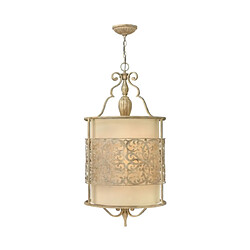 Elstead Lighting Suspension Carabel Champagne brossé