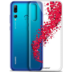 Caseink Coque Pour Huawei P Smart+ / Plus 2019 (6.2 ) [Gel HD Collection Love Saint Valentin Design Tornado - Souple - Ultra Fin - Imprimé en France]