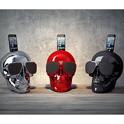 Acheter Jarre Aeroskull HD+ Station d'accueil/haut-parleur Bluetooth - Argent chromé - Silver