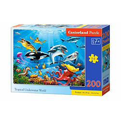 Tropical Underwater World, Puzzle 200 Teile - Castorland