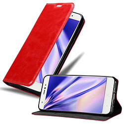 Cadorabo Coque BQ Aquaris X Etui en Rouge