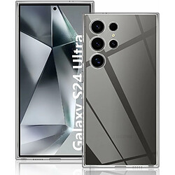 Xeptio Coque de protection pour Samsung Galaxy S24 Ultra 5G Souple Transparente Bumper en Gel TPU Invisible