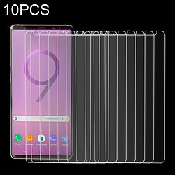 Wewoo 10 PCS 9H 2.5D Film de verre trempé incurvé pour Galaxy Note 9