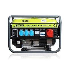 Varanmotors 92510 Groupe électrogène essence 2.3 kVA 1x 400V 3x 230V 1x 12VDC Générateur électrique