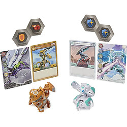 BAKUGAN - COFFRET DE 2 BAKUGAN MYSTERE BAKU-TIN SAISON 3 - 6060138 - Figurines a collectionner - Jeu de récré