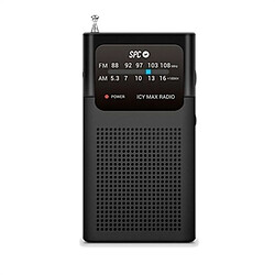 Radio SPC Internet 4588N ICY MAX Noir Tuner AM/FM