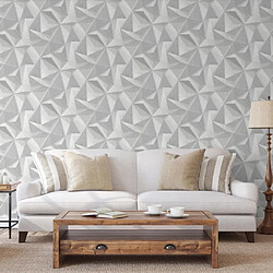 Avis DUTCH WALLCOVERINGS Papier peint Onyx Gris clair