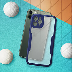 Avis Avizar Coque 360° pour iPhone 11 Pro Dos Rigide Protection Écran Souple Contour bleu