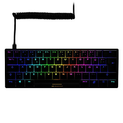 Avis Sharkoon Gaming Tastatur Skiller SGK50S4 schwarz-braun