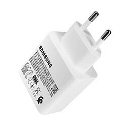 Chargeur Secteur Samsung Officiel USB-C 65W Travel Charger Blanc