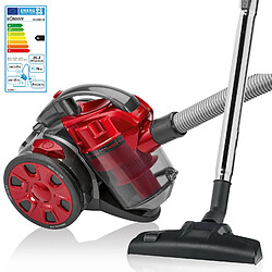 Acheter Aspirateur Cyclonique sans Sac, filtre HEPA, Classe Énergétique A, 700, Rouge, Clatronic, BS 1308