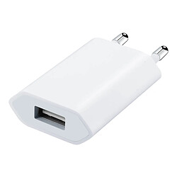 Acheter Apple Chargeur secteur A1400 + Câble Compatible iPod iPad Iphone MD818 original Blanc