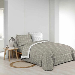 Avis Paris Prix Housse de Couette Botania 240x220cm Gris