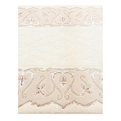 Vidal Tapis de laine 160x84 beige Darya pas cher