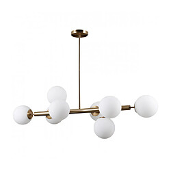 Luminaire Center Suspension moderne Raddi en verre