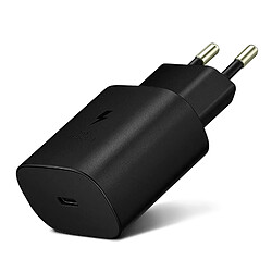 Chargeur secteur USB Type C 25W Fast Charge Original Samsung Noir