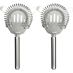 Cook Concept Passoire à cocktail en inox 15 cm (Lot de 2).